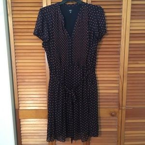 MSK polka dot dress